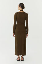 Load image into Gallery viewer, Third Form Wisteria Wrap Neck Maxi Dress

