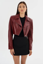 Load image into Gallery viewer, Lamarque Daylin Jacket in Burgundy
