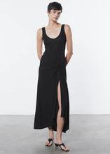 Load image into Gallery viewer, Enza Costa Jersey Draped Dress

