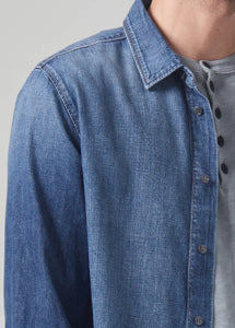 COH Rework Chambray Shirt in Nile