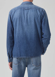 COH Rework Chambray Shirt in Nile