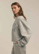 Load image into Gallery viewer, Favorite Daughter Cropped Collegiate Sweatshirt
